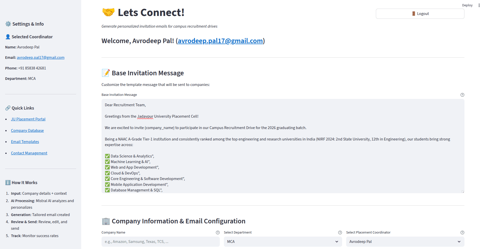 Let's Connect!
